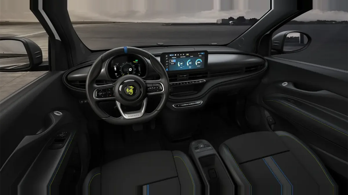 Abarth 500e 42kWh en renting en Madrid — Delantera
