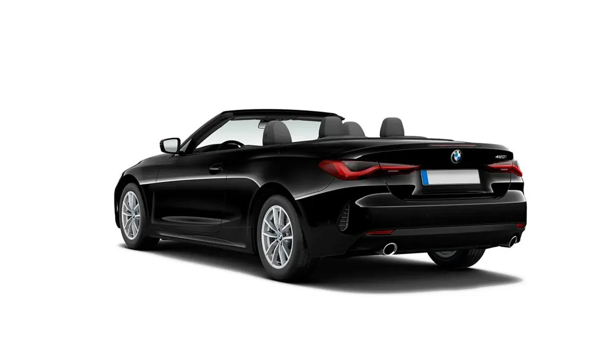 BMW Serie 4 420i Cabrio en renting en Madrid — Lateral