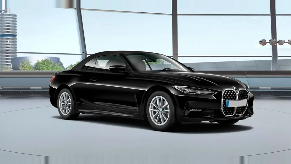 BMW Serie 4 420i Cabrio en renting en Madrid — Interior