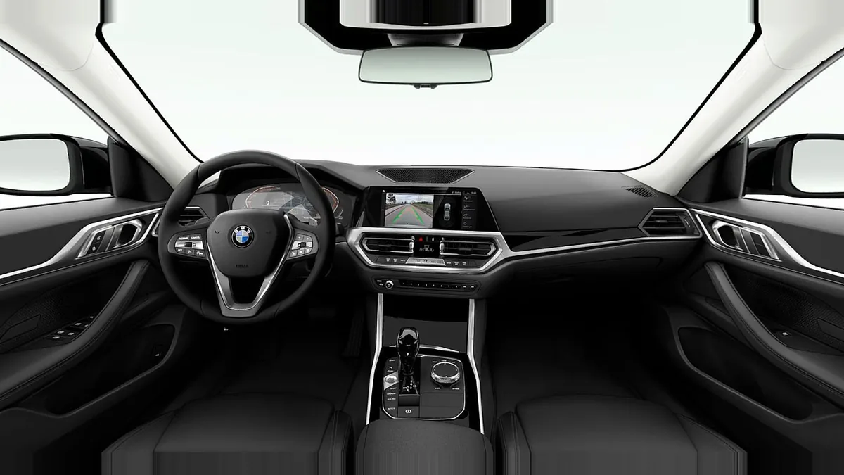 BMW Serie 4 Gran Coupé 420i en renting en Madrid — Delantera