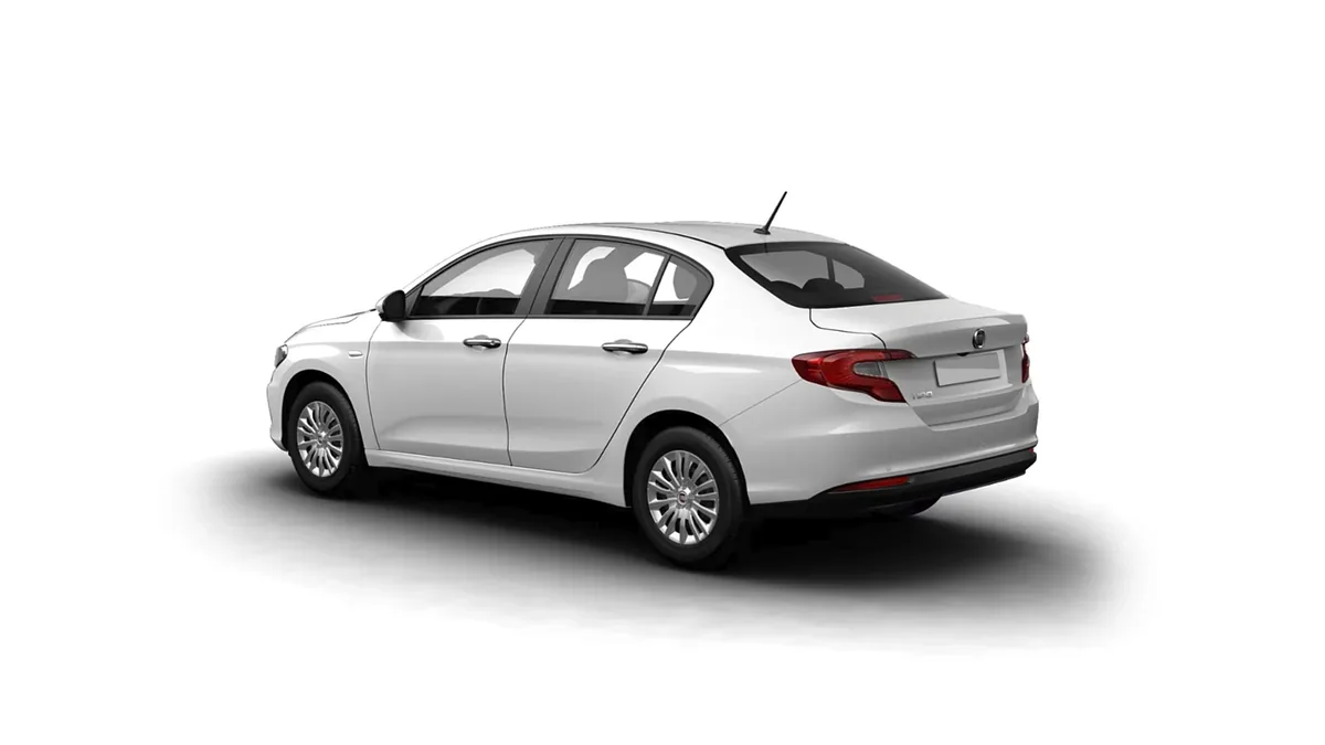 Fiat Tipo Sedán 1.6 Diésel 96kW (130CV) en renting en Madrid — Trasera
