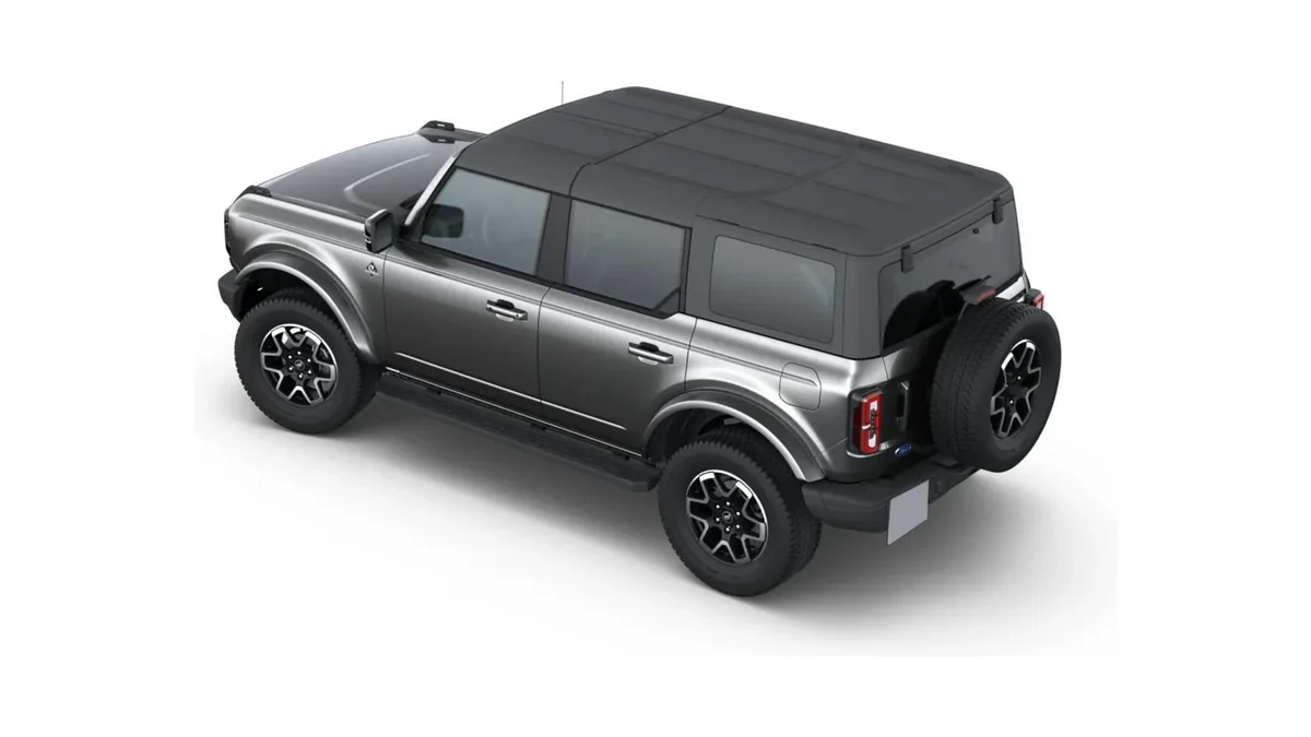 Ford Bronco Outer Banks 2.7 Ecoboost 335CV Automático 4x4 en renting en Madrid — Trasera