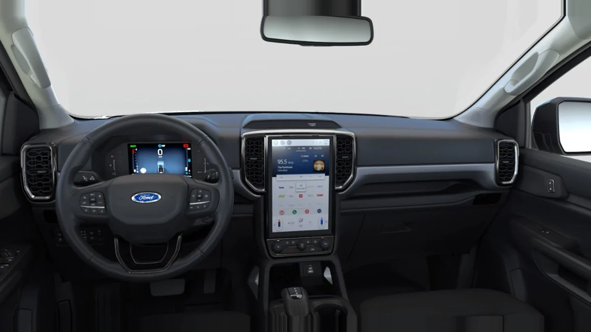 Ford Ranger XLT Doble Cabina 2.3 TVCT PHEV 280CV Automática II en renting en Madrid — Delantera