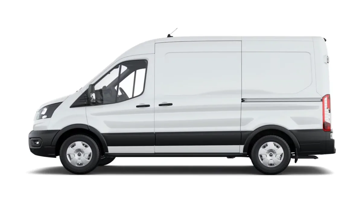Ford TRANSIT 350 L2 Trend N1 EcoBlue 96kW FWD en renting en Madrid — Lateral