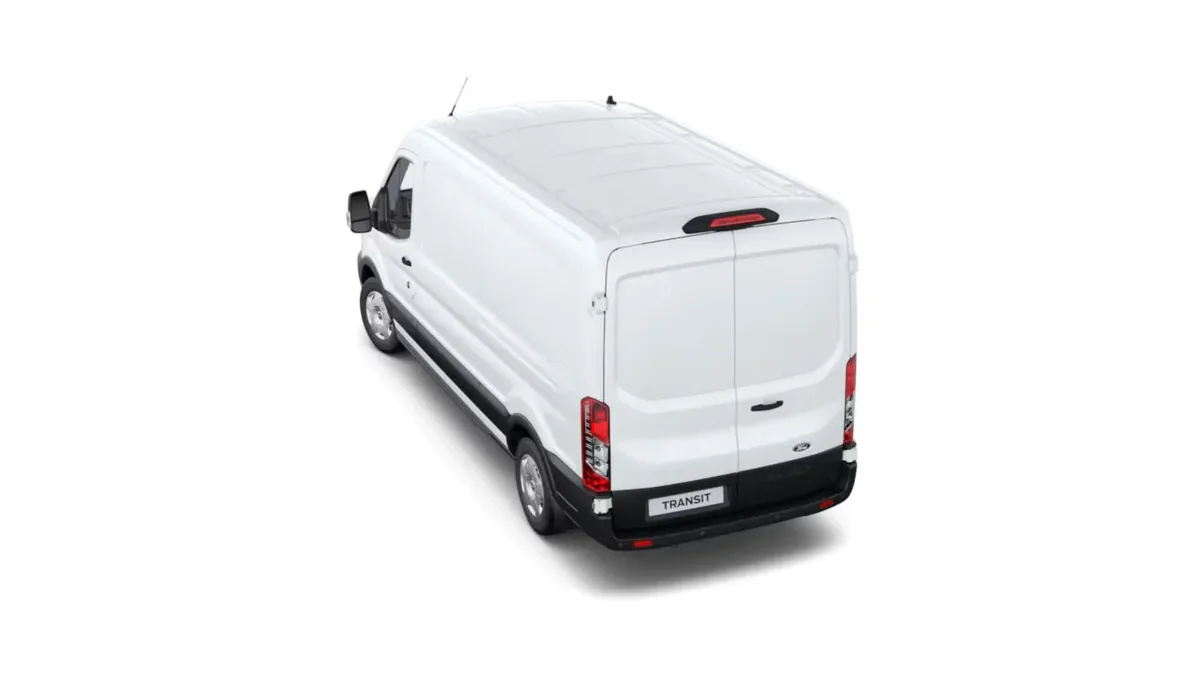 Ford TRANSIT 350 L3 Trend N1 EcoBlue 96kW FWD en renting en Madrid — Trasera