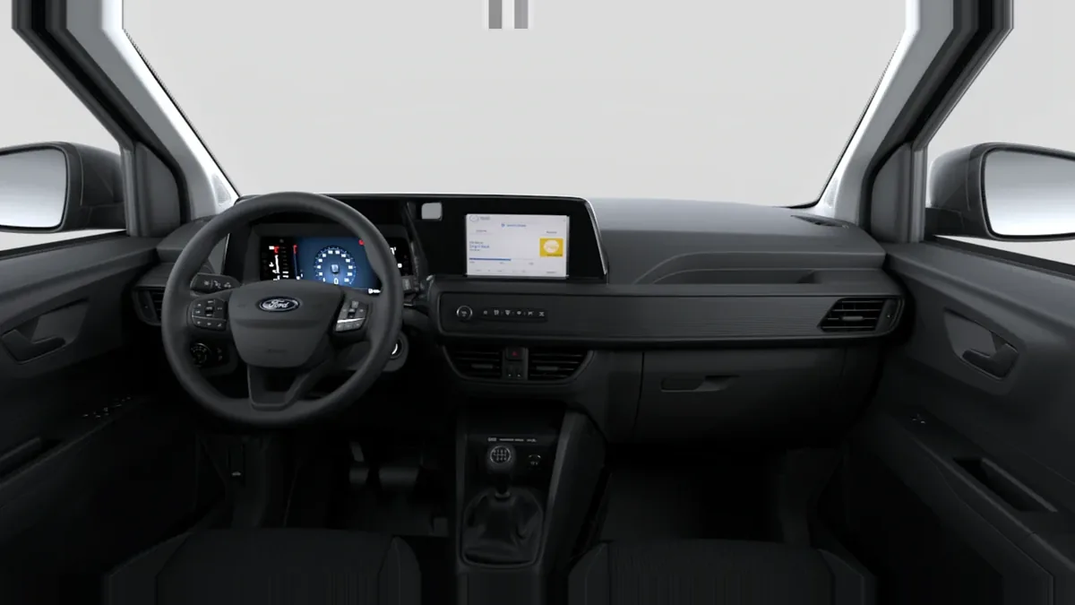 Ford TRANSIT COURIER VAN DIESEL 1.5  100 CV en renting en Madrid — Interior
