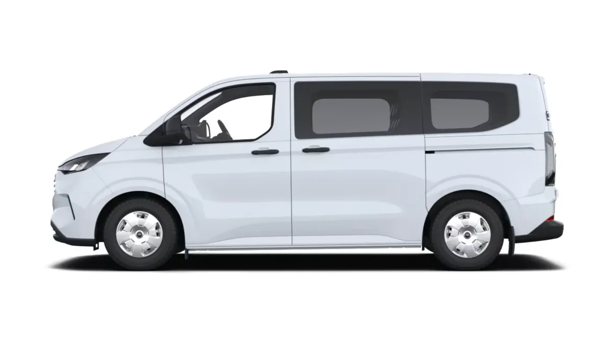 Ford TRANSIT CUSTOM Kombi 2.0 EcoBlue 100kW 320 L1 Trend en renting en Madrid — Lateral
