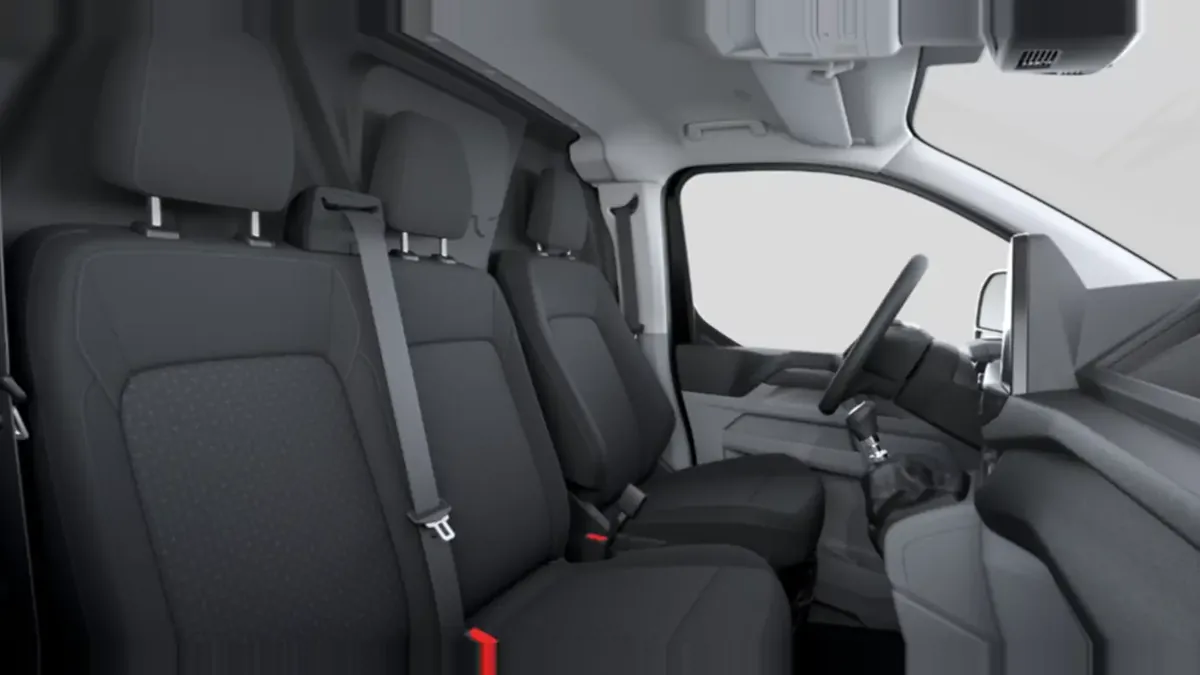 Ford Transit Custom N1 VAN FT280 L1 Trend 2.0 EcoBlue 100kW - ISOTERMO en renting en Madrid — Interior