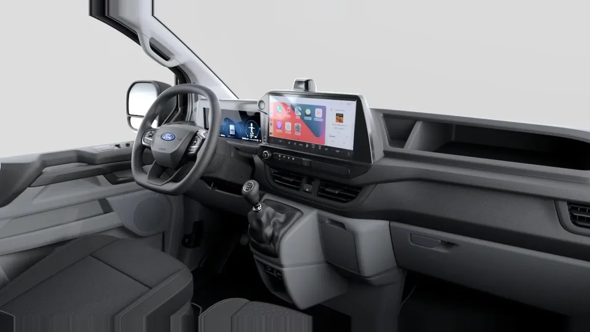 Ford TRANSIT CUSTOM Van 2.0 Ecoblue 100kW 280 L1 Trend en renting en Madrid — Delantera