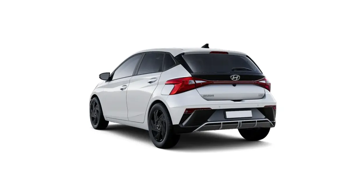 Hyundai i20 1.0T Black Line 90cv MY26 en renting en Madrid — vista 10