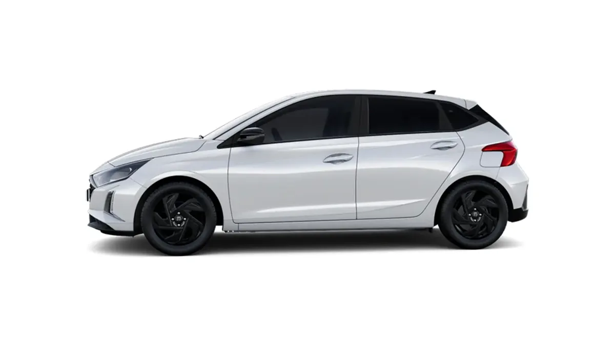 Hyundai i20 1.0T Black Line 90cv MY26 en renting en Madrid — Delantera