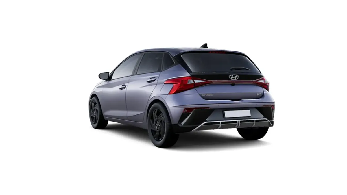 Hyundai i20 1.0T Black Line 90cv MY26 en renting en Madrid — vista 8