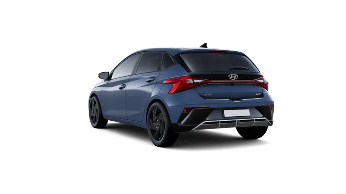Hyundai i20 1.0T Black Line 90cv MY26 en renting en Madrid — vista 9
