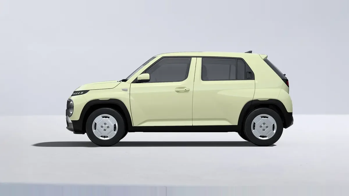Hyundai Inster 97cv 42kWh Klass en renting en Madrid — Lateral