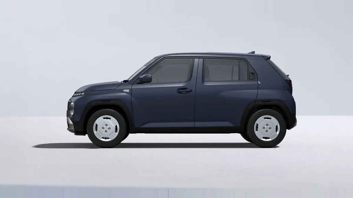 Hyundai Inster 97cv 42kWh Klass en renting en Madrid — Trasera