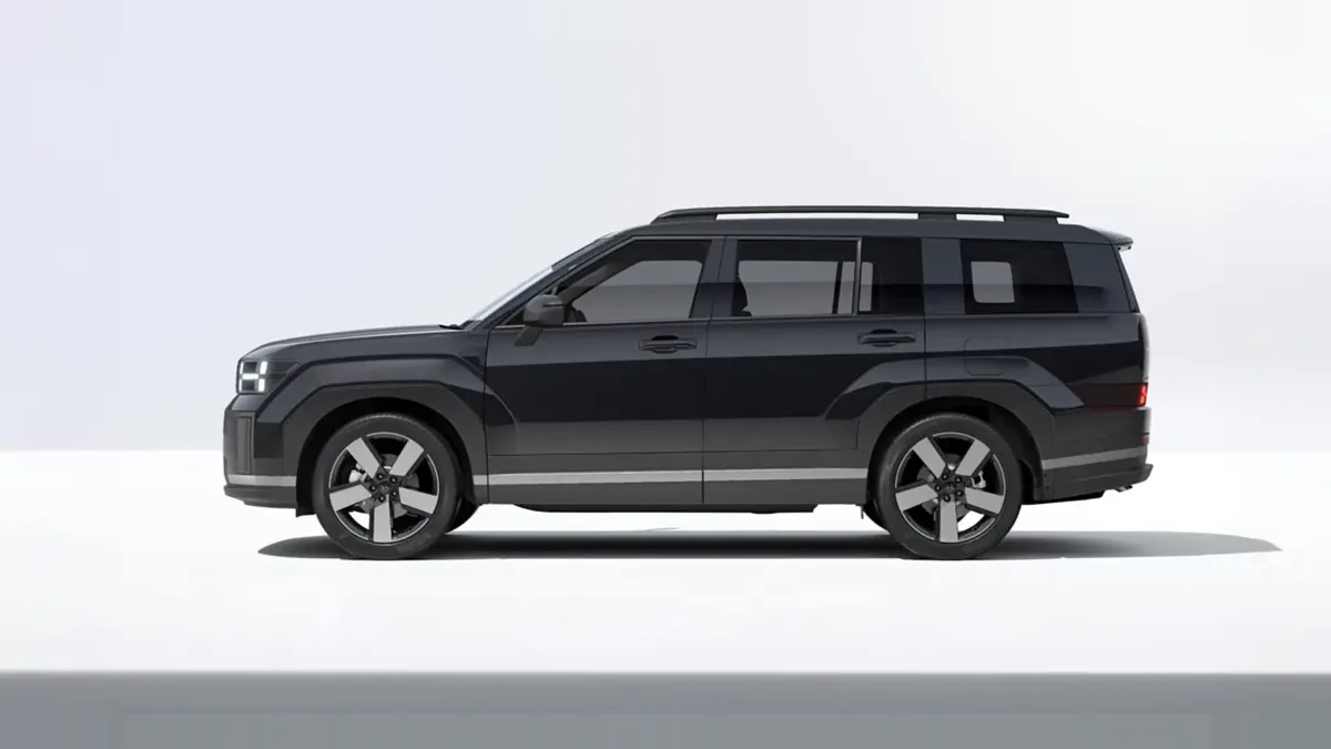 Hyundai Santa Fe 1.6 T-GDI Maxx PHEV 252CV 4x4 6AT en renting en Madrid — Trasera