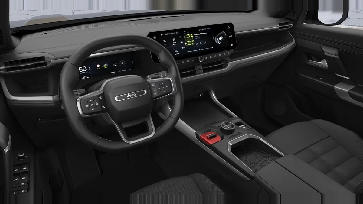 Jeep Compass 1.2 MHEV Altitude 145CV en renting en Madrid — Delantera