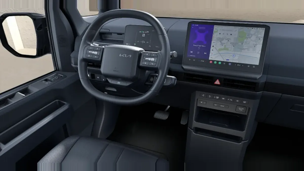 Kia PV5 Passenger L2H1 LR Plus en renting en Madrid — Delantera