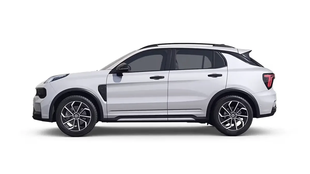 Lynk & Co 01 1.5 PHEV Core en renting en Madrid — Lateral