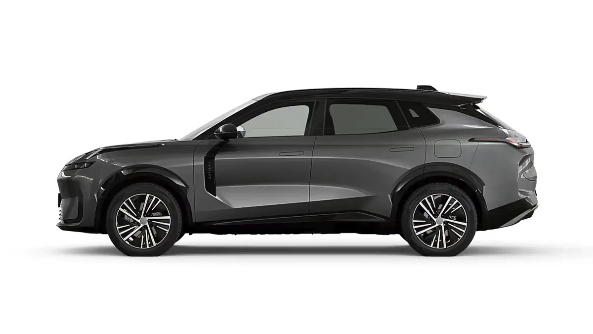 Lynk & Co 08 1.5 PHEV Core en renting en Madrid — Lateral