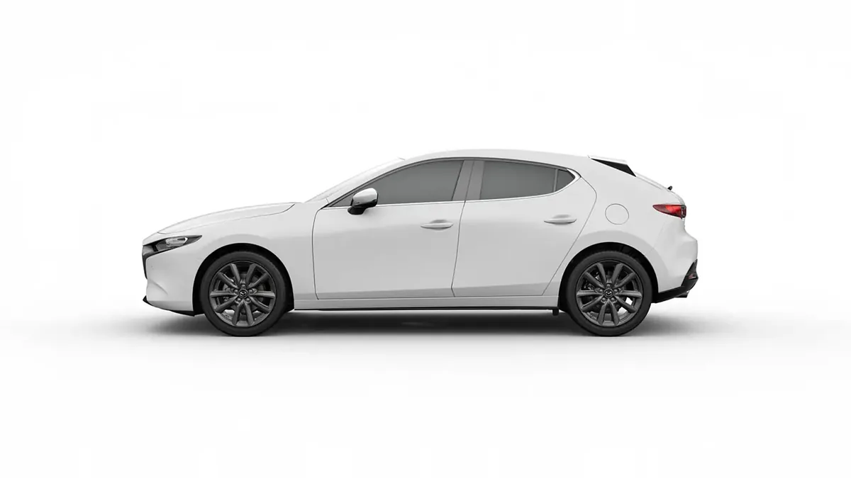 Mazda 3 2.5L e-Skyactiv G MHEV 140CV 6AT Centre-Line en renting en Madrid
