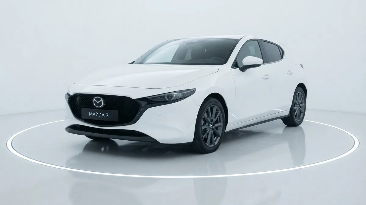 Mazda 3 2.5L e-Skyactiv G MHEV 140CV 6MT Prime-Line en renting en Madrid