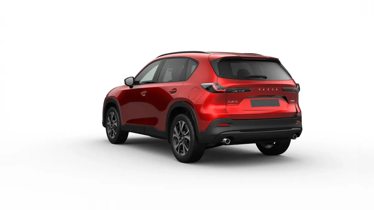 Mazda CX-5 2.5 e-Skyactiv-G MHEV 141cv Centre-Line FWD en renting en Madrid — Trasera