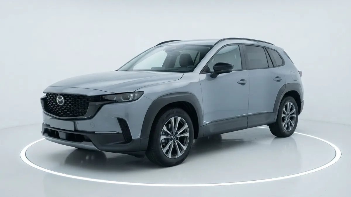 Mazda CX-5 2.5 Sky MHEV 141CV AT FWD Exclusive-Line en renting en Madrid — Lateral