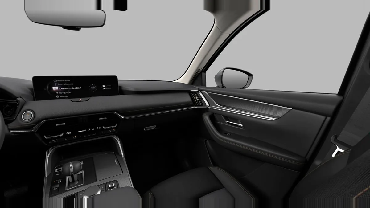 Mazda CX-60 e-Skyactiv D MHEV 147kW RWD 8AT Exclus.-Line en renting en Madrid — Interior