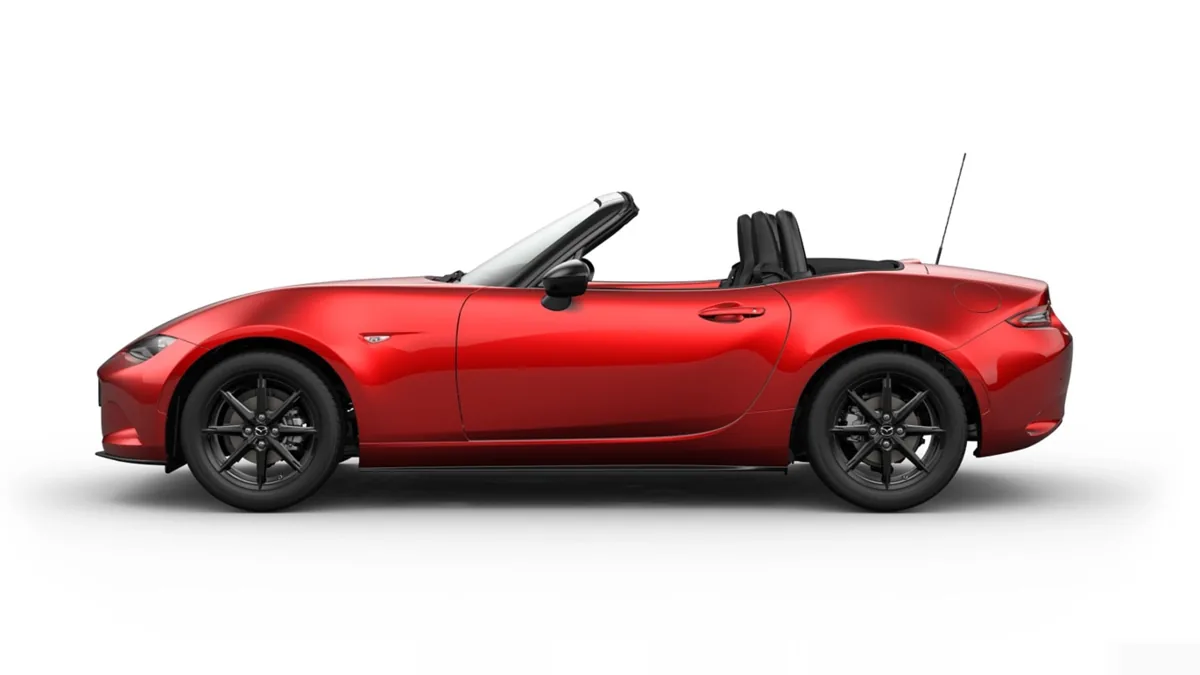 Mazda MX-5 MIATA 1.5 SKYACTIV-G 97kW (132CV) Prime-Line en renting en Madrid — Lateral