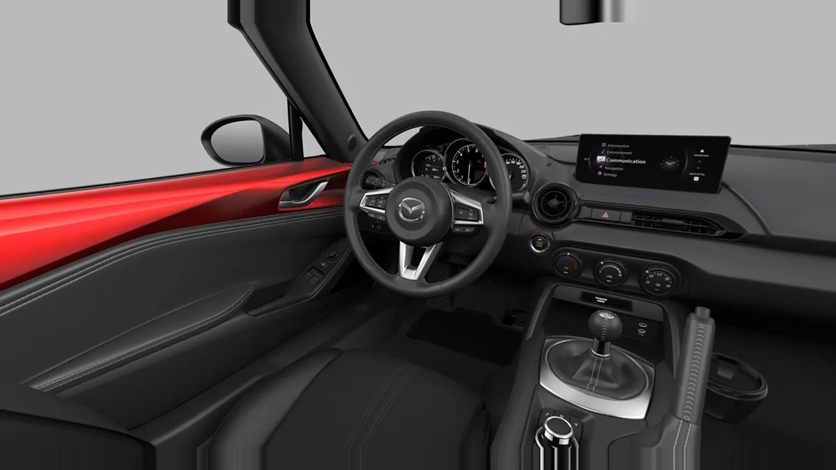 Mazda MX-5 MIATA 1.5 SKYACTIV-G 97kW (132CV) Prime-Line en renting en Madrid — Interior