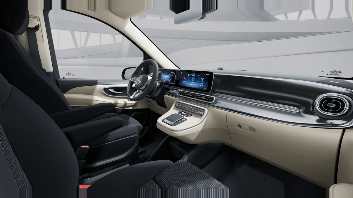 Mercedes-Benz Clase V Marco Polo 300d en renting en Madrid — Interior