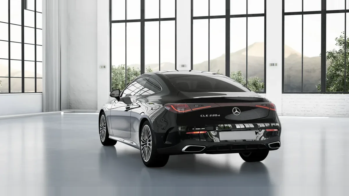Mercedes-Benz CLE 220d Coupé en renting en Madrid — Trasera