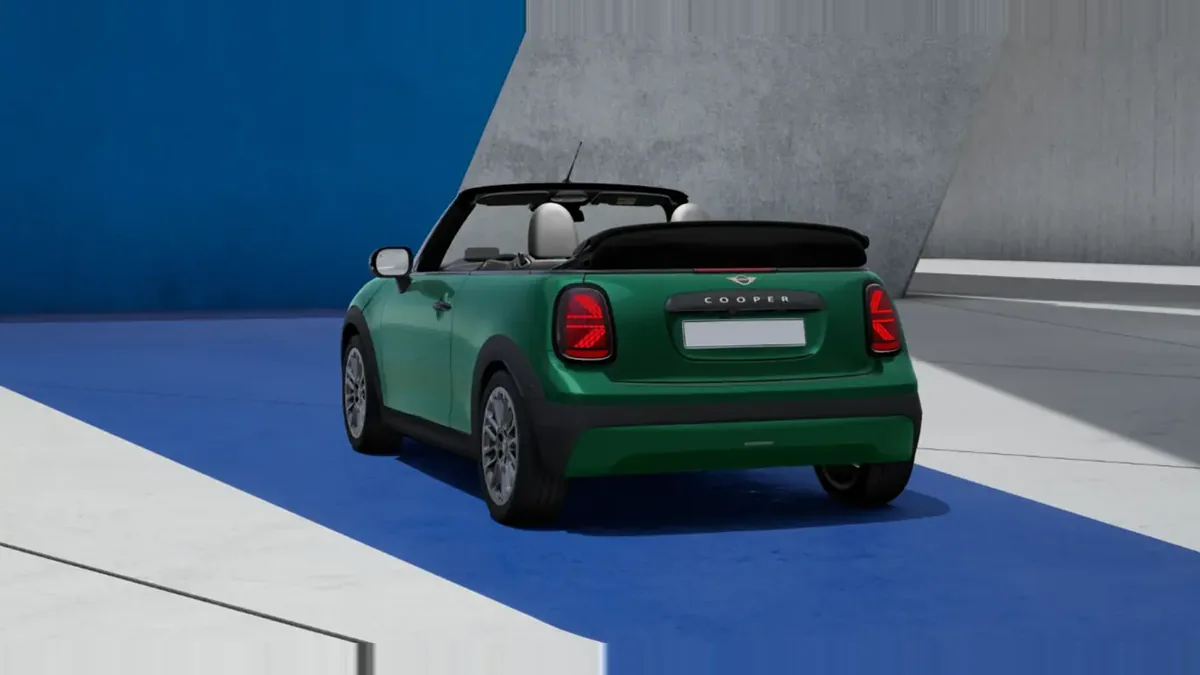 MINI Cooper C Cabrio Classic en renting en Madrid — Trasera