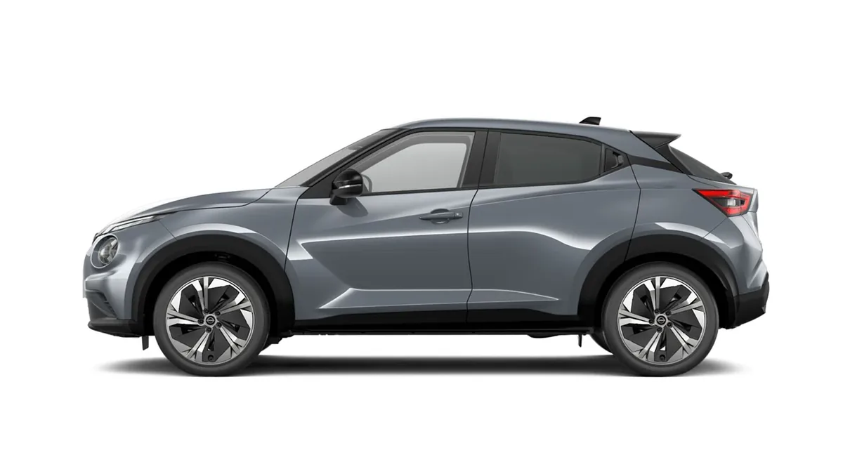 Nissan Juke 1.6 Hybrid Nconnecta 145CV Automático en renting en Madrid — Lateral