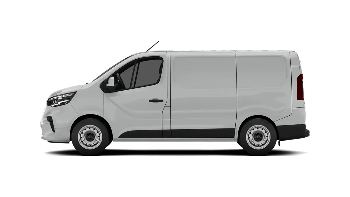 Nissan Primastar Furgón 2.0 DCI S&S L1H1 Acenta 110CV (MERCANCÍAS PROPIAS) en renting en Madrid — Lateral