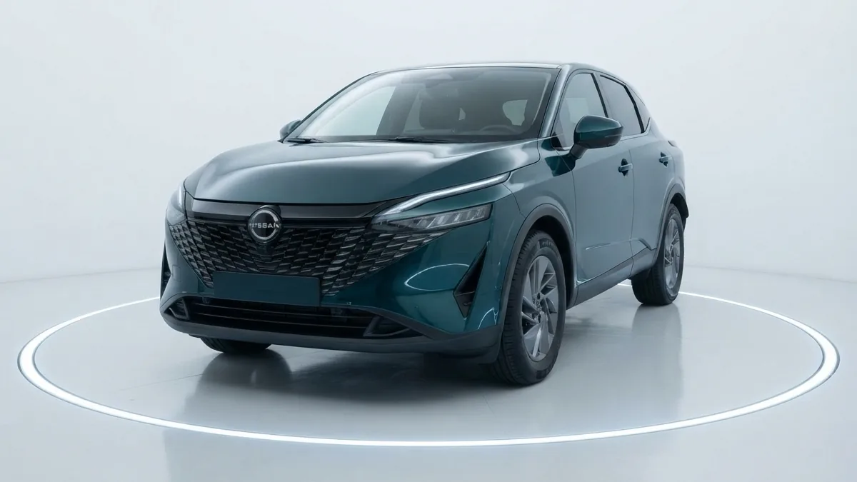Nissan Qashqai DIG-T 103kW (140CV) MHEV 4x2 Acenta Deep Blue Ocean en renting en Madrid — Lateral