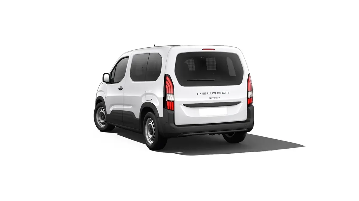 Peugeot Rifter Active Business Standard N1 BlueHDi 100 S&S en renting en Madrid — Trasera