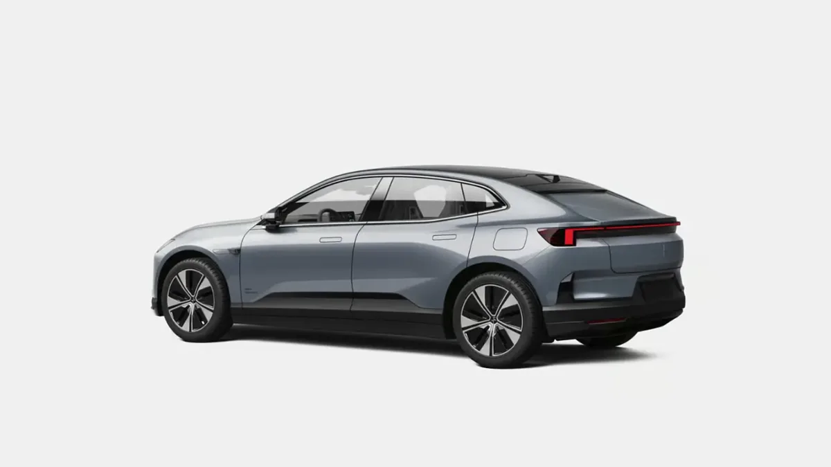 Polestar 4 Long Range Single Motor en renting en Madrid — Trasera