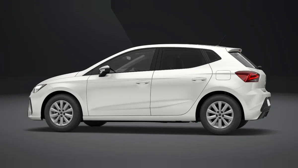 SEAT Ibiza 1.0 TSI Start/Stop Style+ (95CV) en renting en Madrid — Lateral