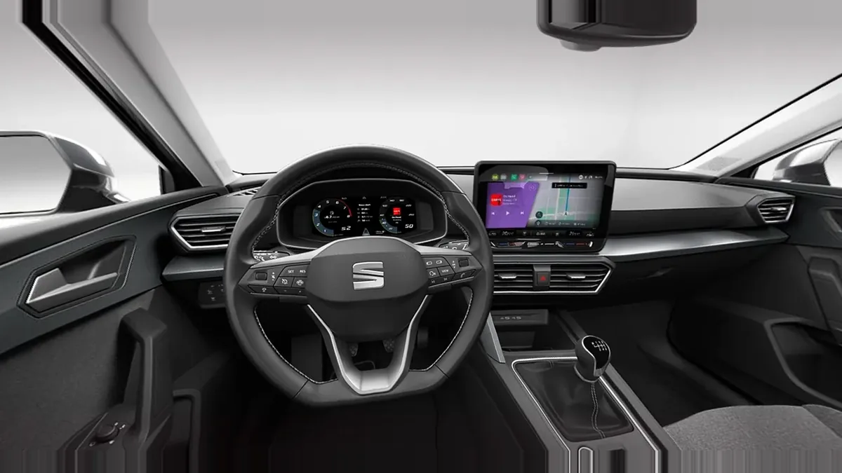 SEAT León 2.0 TDI CR St&Stp XL Fleet Pack en renting en Madrid — Delantera