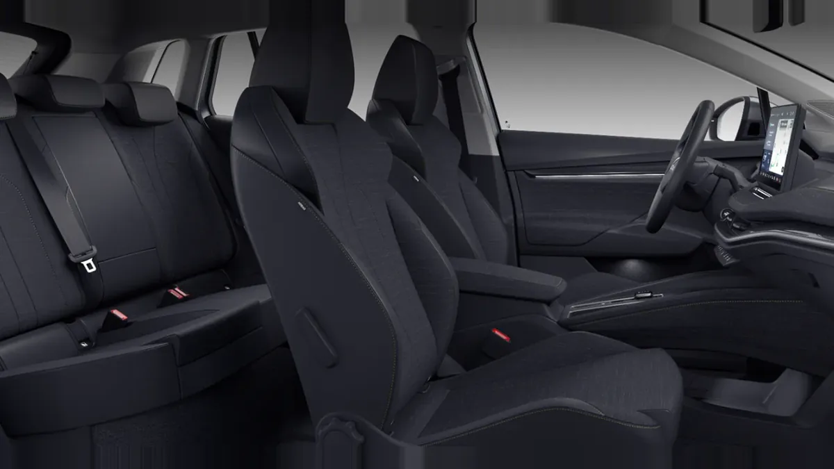 Škoda Elroq 150kW (204CV) 63kWh en renting en Madrid — Interior