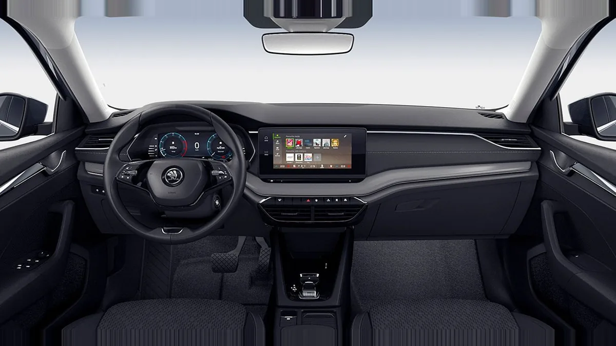Škoda Octavia Combi Selection 2.0 TDI 150CV DSG 7vel en renting en Madrid — Delantera