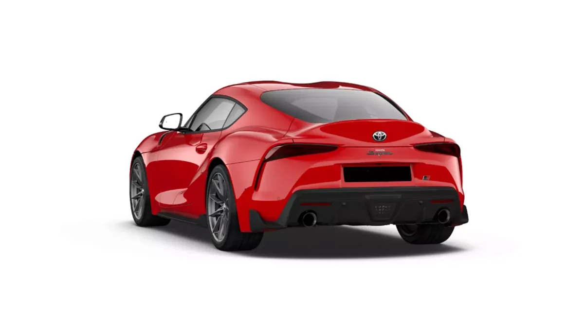 Toyota GR Supra 3.0T 250kW (340CV) Performance AT8 en renting en Madrid — Trasera