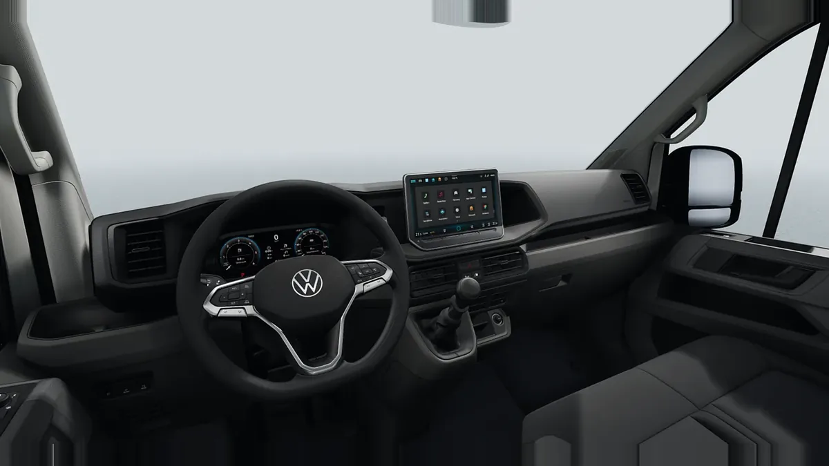 Volkswagen Crafter 35 Furgón BL TA L4H3 2.0 TDI 103kW (140CV) - ISOTERMO en renting en Madrid — Interior